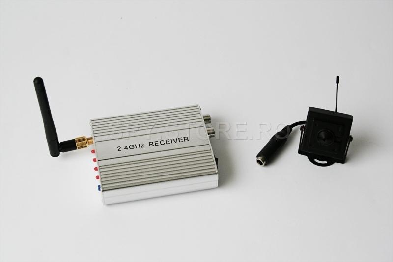 Set camera wireless 2.4 GHz si receptor   
