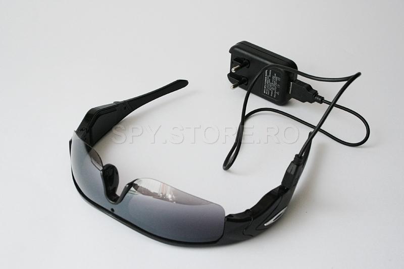 Camera si audio recorder ascunse in ochelari de soare Camera si audio recorder ascunse in ochelari de soare
