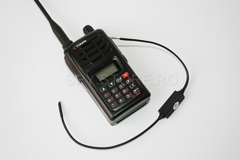 Dispozitiv de interceptare a liniilor telefonice+receptor