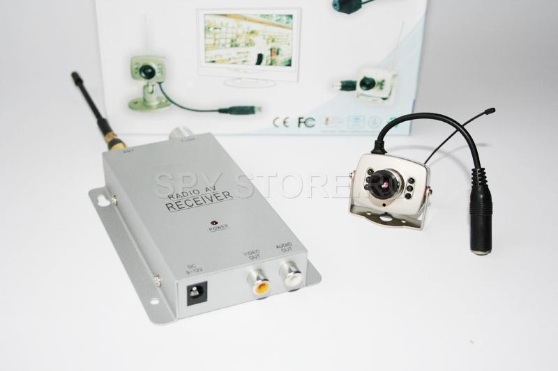Camera wireless 1.2 GHz si receiver