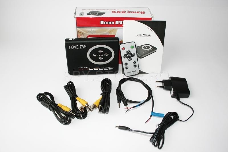 Recorder pentru camere cu transmisie pe cablu si telecomanda Recorder pentru camere cu transmisie pe cablu si telecomanda