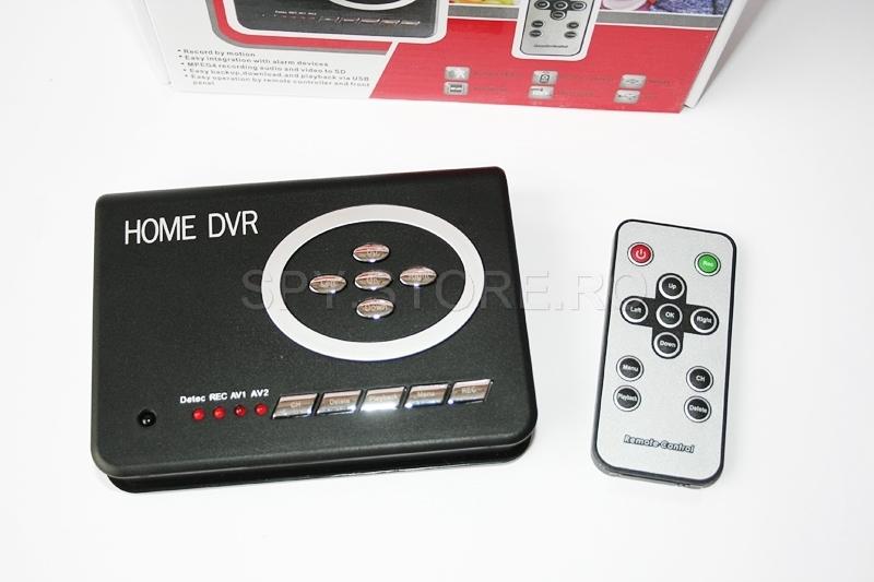 Recorder pentru camere cu transmisie pe cablu si telecomanda