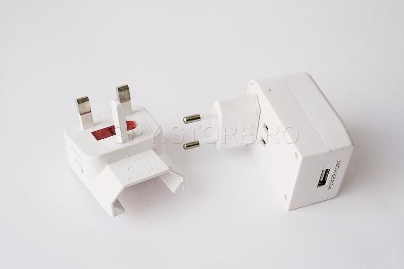 Adaptor universal cu  Microfon spion GSM 