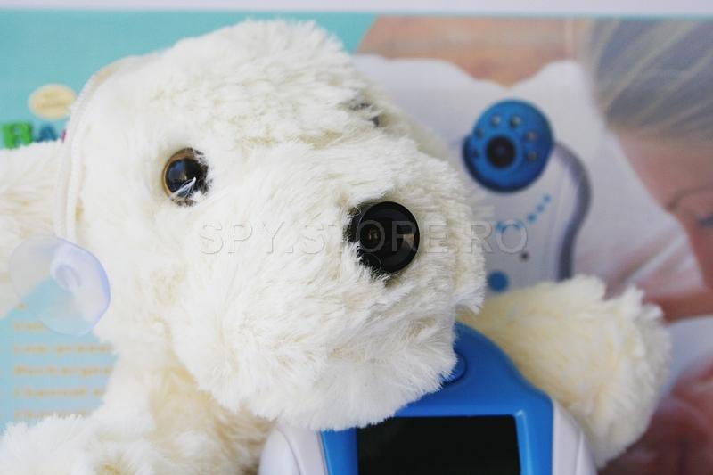 Wireless Audio Camera Baby Monitor ascunsa in jucarie Wireless Audio Camera Baby Monitor ascunsa in jucarie
