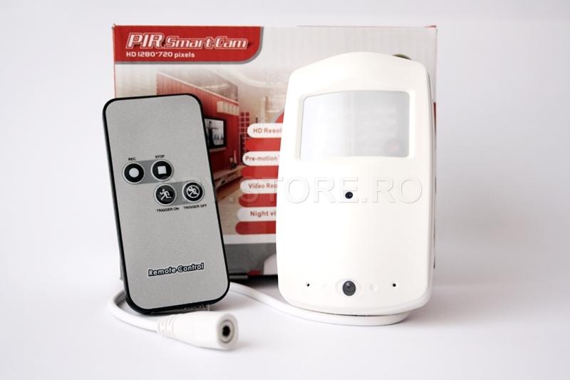 Camera ascunsa in senzor PIR