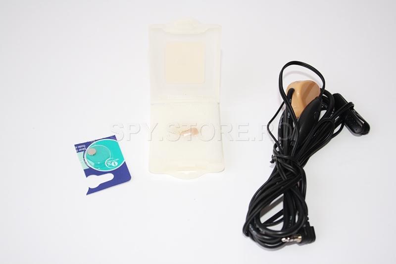 Microcasca culoarea pielii + colier 