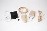 Microcasca neagra + bluetooth receiver 