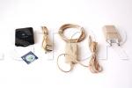 Microcasca neagra + bluetooth receiver 