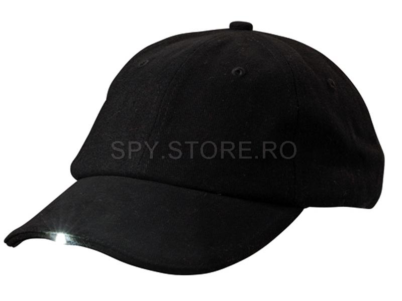 Sapca cu cozoroc cu 3 LED-URI 