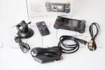 Camera video sport cu doua obiective