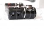 Camera video sport cu doua obiective