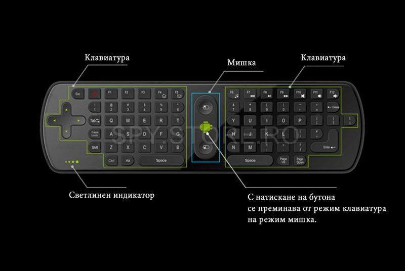 Mini tastatura wireless RC11 Mini tastatura wireless RC11