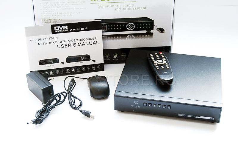 Video recorder cu 4 canale Video recorder cu 4 canale