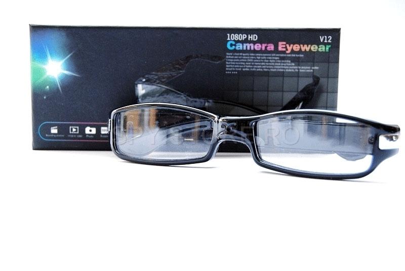 Camera HD camuflata in ochelari cu lentila transparenta Camera HD camuflata in ochelari cu lentila transparenta