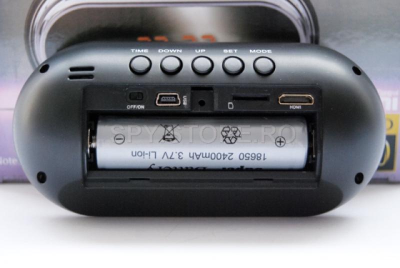 Camera camuflata in ceas de birou electronic Full HD Camera camuflata in ceas de birou electronic Full HD