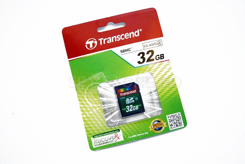 Transcend Memory card, cu capacitatea de 32 GB