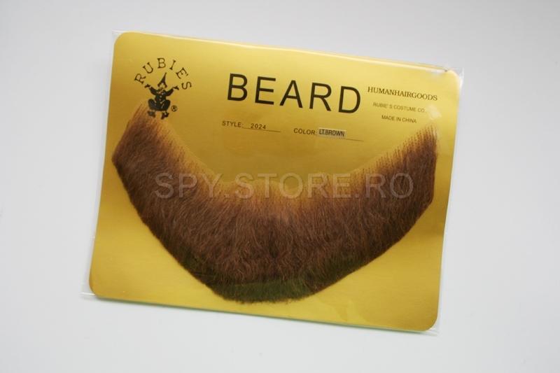 Barba - pentru intreaga fata 
(Gri deschis) - 
