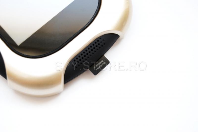 Camera camuflata in vizor cu senzor de miscare si touchscreen Camera camuflata in vizor cu senzor de miscare si touchscreen
