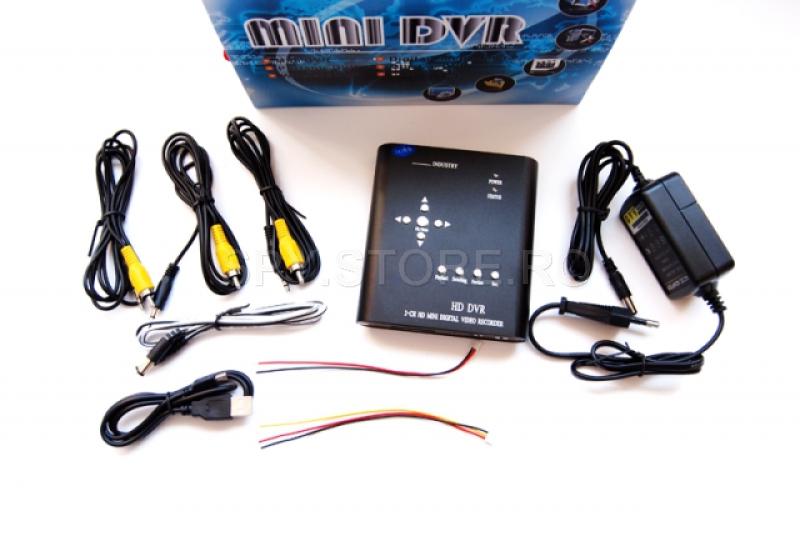 Receiver doua canale pentru camere cu cablu