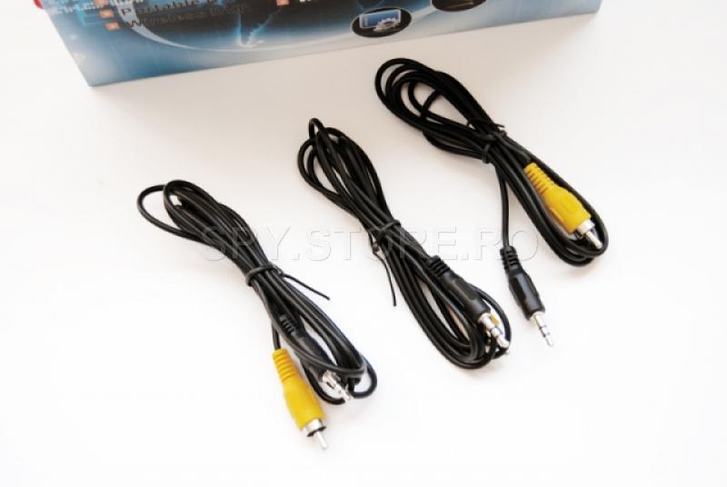 Receiver doua canale pentru camere cu cablu Receiver doua canale pentru camere cu cablu