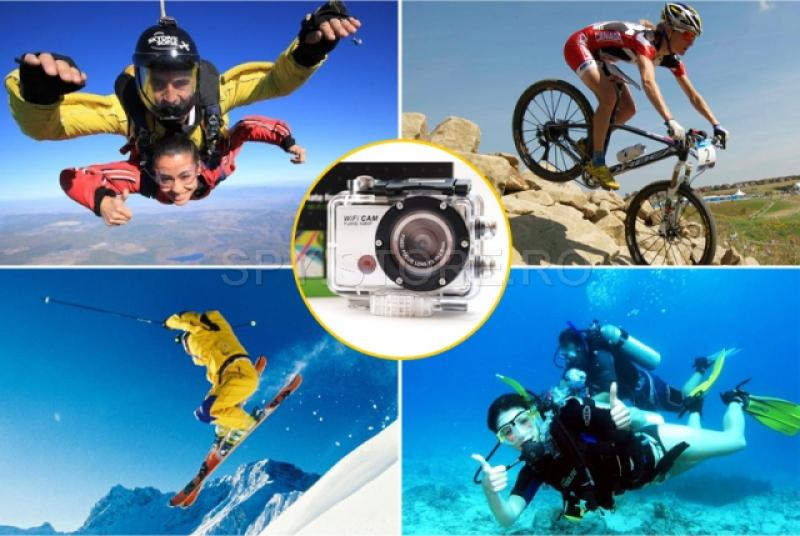 Camera video pentru sportivi Wi-Fi HD Camera video pentru sportivi Wi-Fi HD