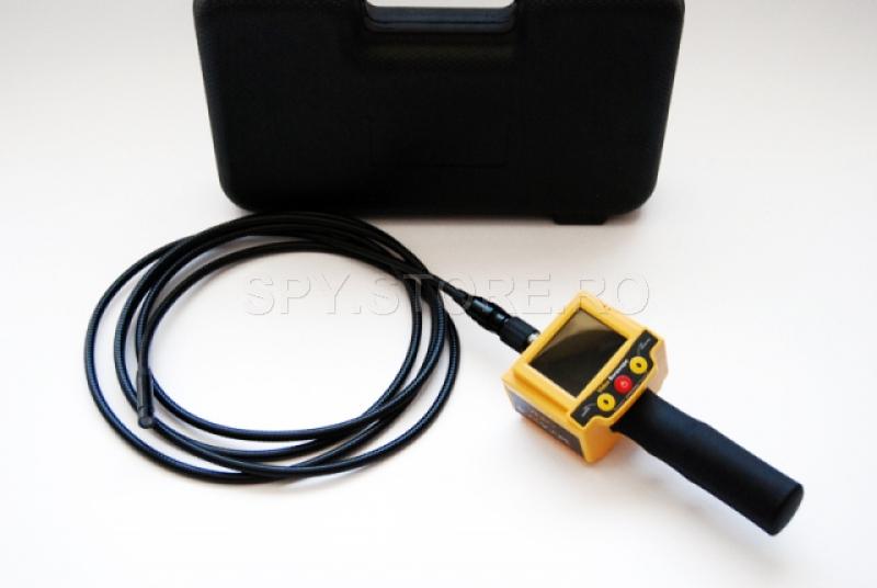 Video-endoscop cu monitor si tub de 3 metri Video-endoscop cu monitor si tub de 3 metri