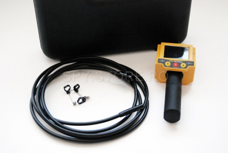 Video-endoscop cu monitor si tub de 3 metri 
