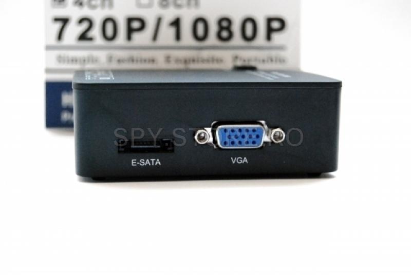 Mini HD NVR patru canale Mini HD NVR patru canale
