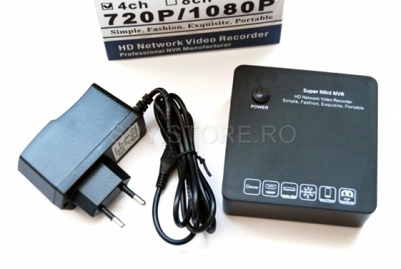Mini HD NVR patru canale