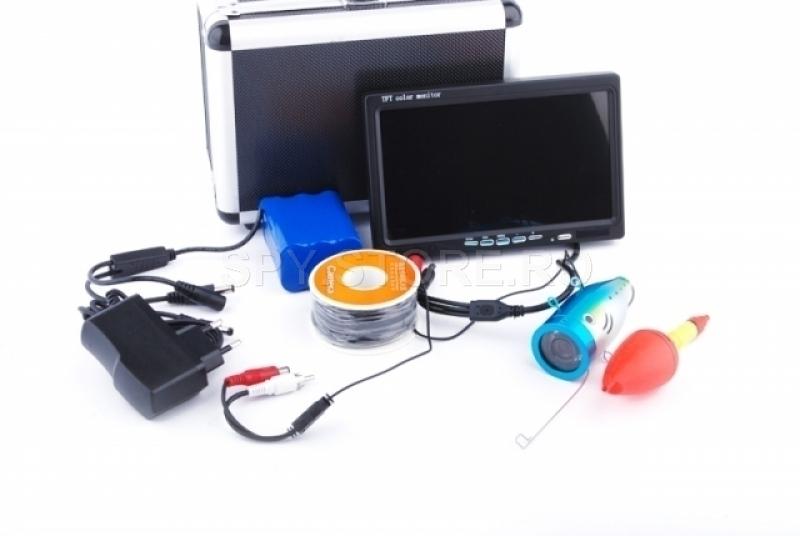 Scanner de pescuit cu monitor