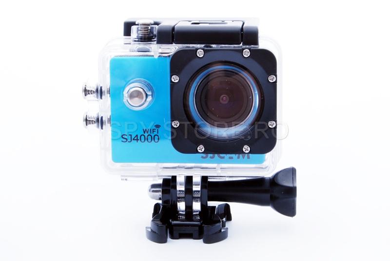 Camera de actiune SJCAM SJ4000 WIFI - albastra