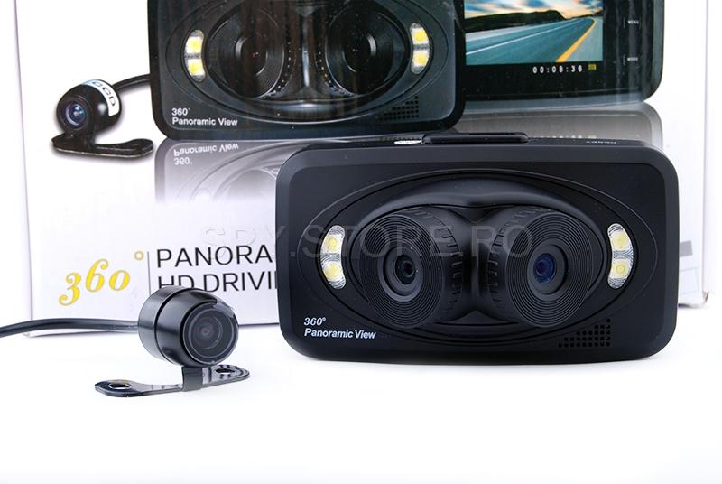 Camera auto cu unghi de 360 de grade