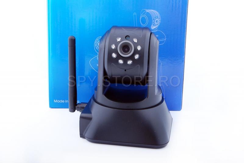 Camera IP cu slot pentru card de memorie