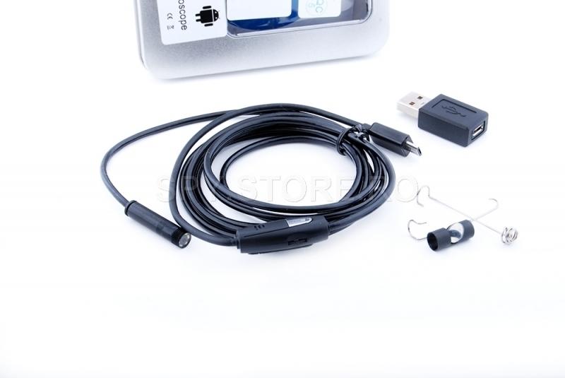 Video endoscop pentru telefoane mobile