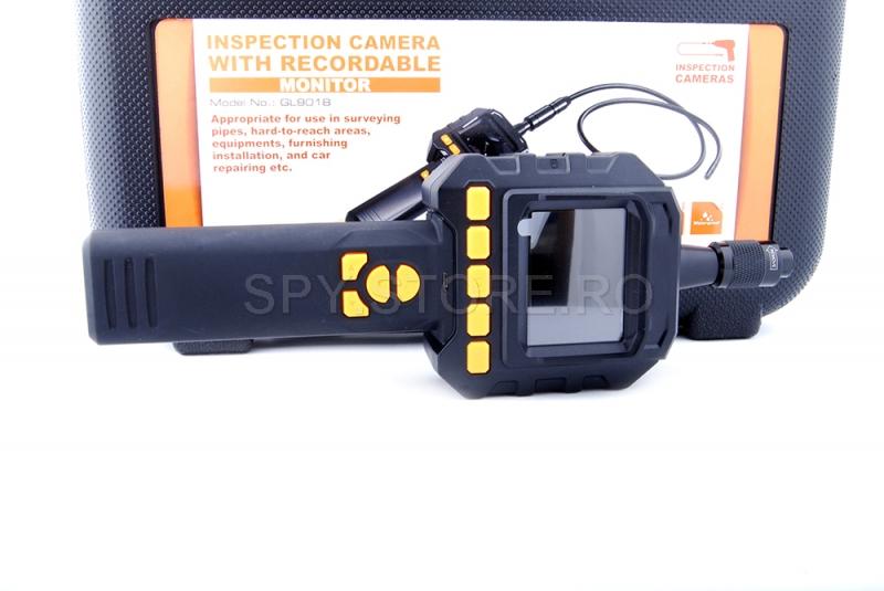 Endoscop cu doua camere si stocare