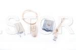 Microcasca culoarea pielii si bluetooth receiver 