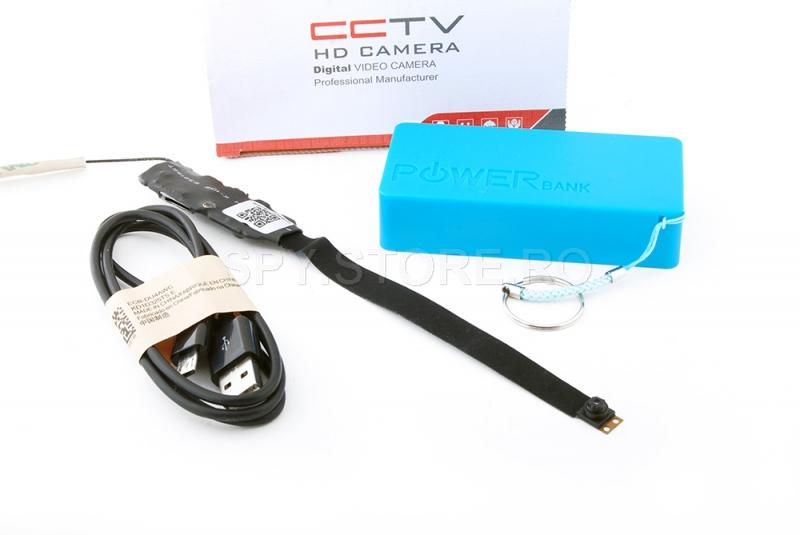 Camera IP cu alimentare de la POWER BANK