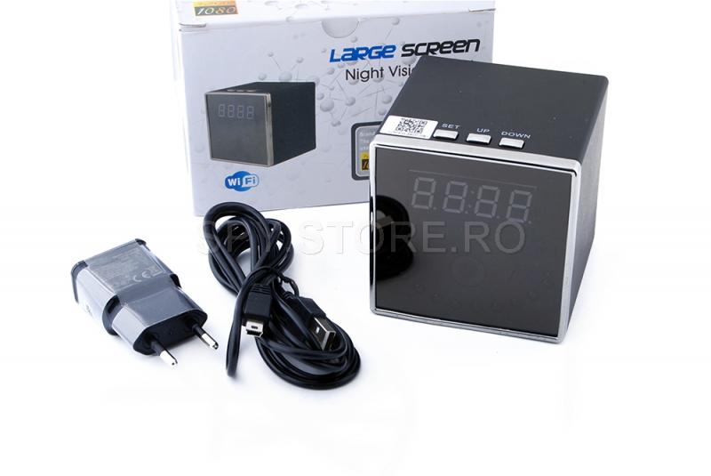 Camera IP in ceas cu night vision Camera IP in ceas cu night vision