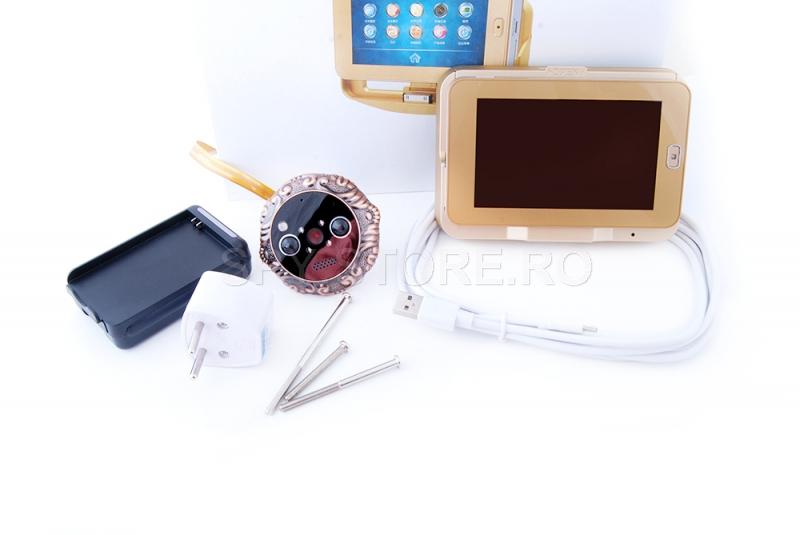 Vizor de usa cu camera video Android cu GSM modul 