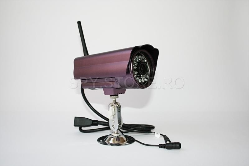 Camera IP pentru instalare in exterior-rezistenta la apa-