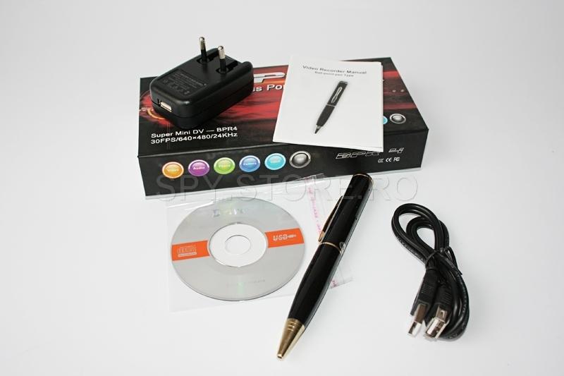 Camera si audio recorder camuflate in fix- 8 GB 