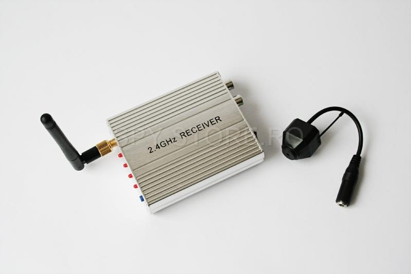 Set camera wireless si receptor
